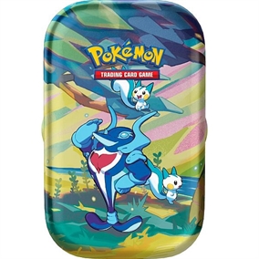 Vibrant Paldea - mini tin - Palafin & Pachirisu - Pokemon kort